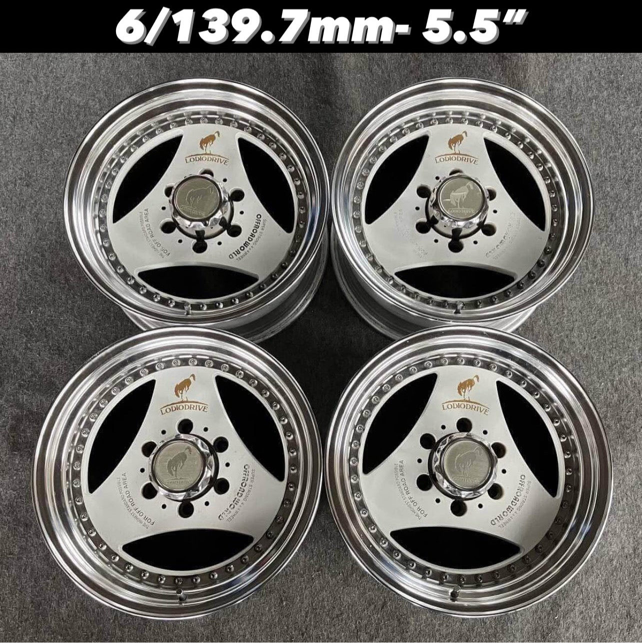 Lodio Drive 17” set. 6/139.7