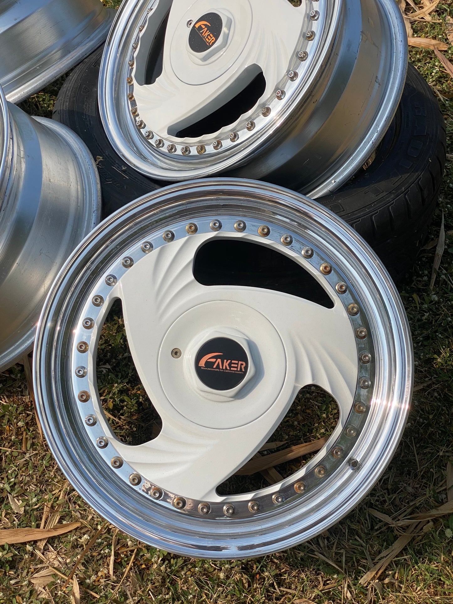 Faker 16” set. 4x114.3 5x114.3. 4 wheels