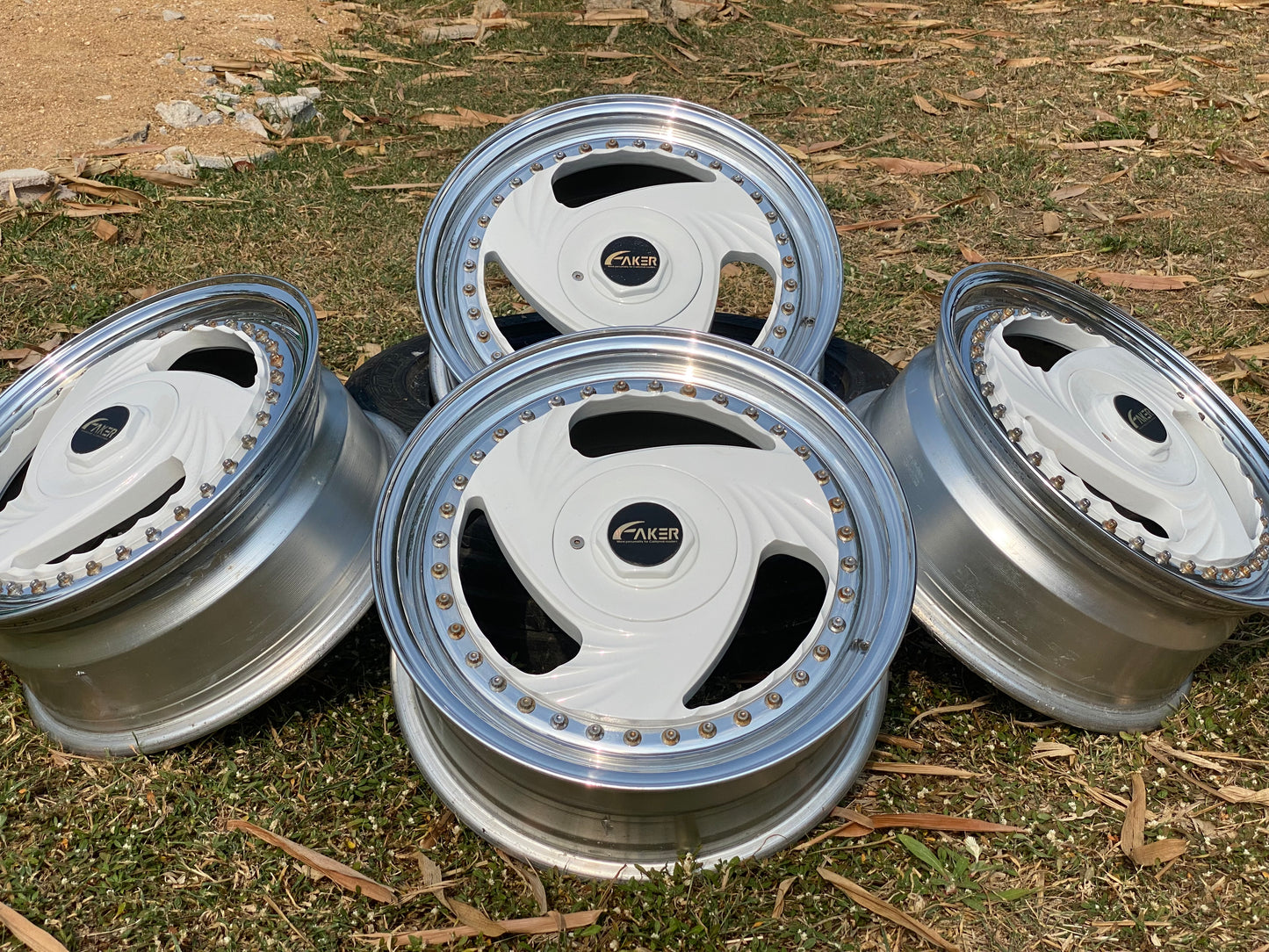 Faker 16” set. 4x114.3 5x114.3. 4 wheels