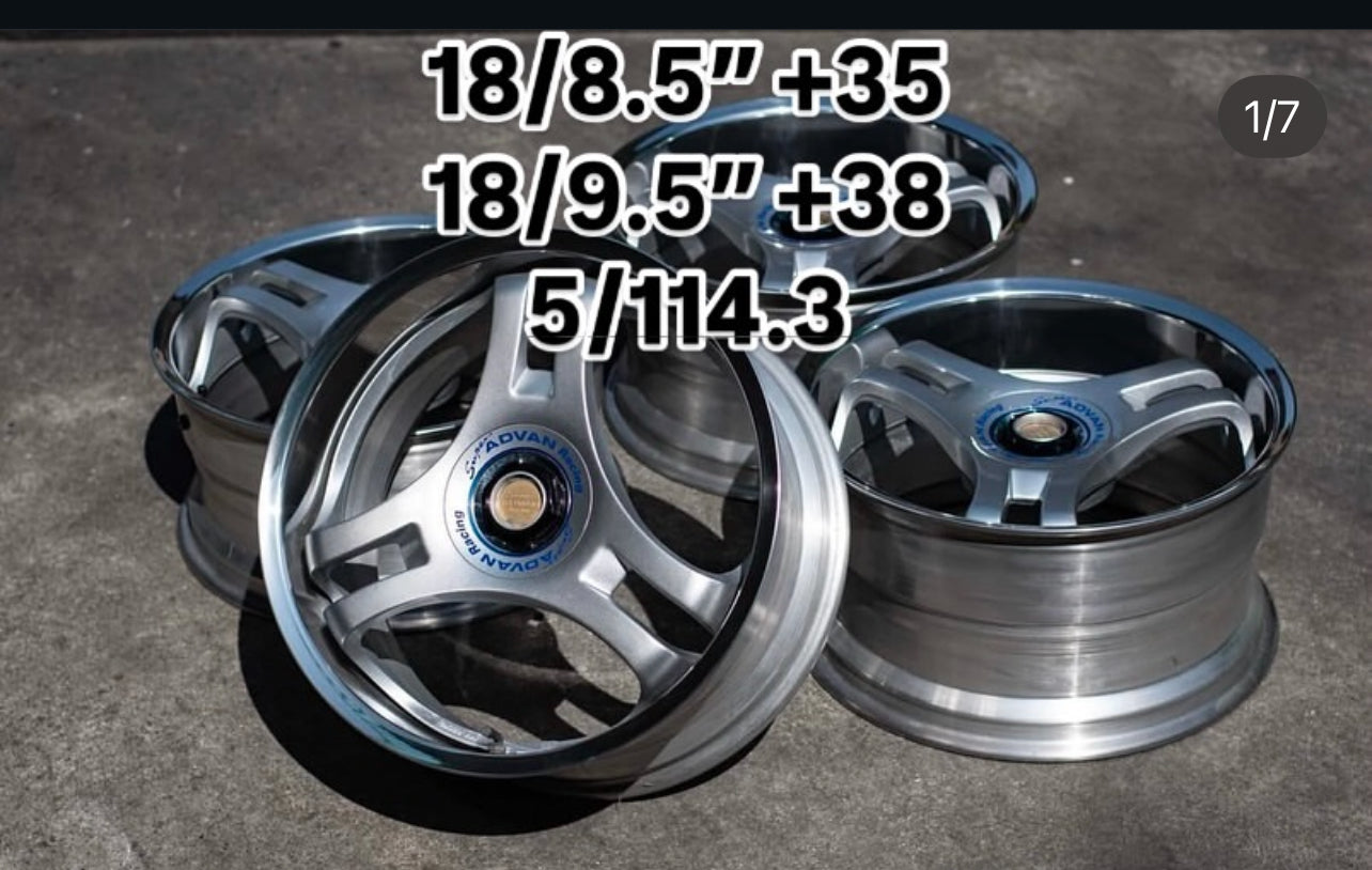 Super Advan 18”set. 5/114.3