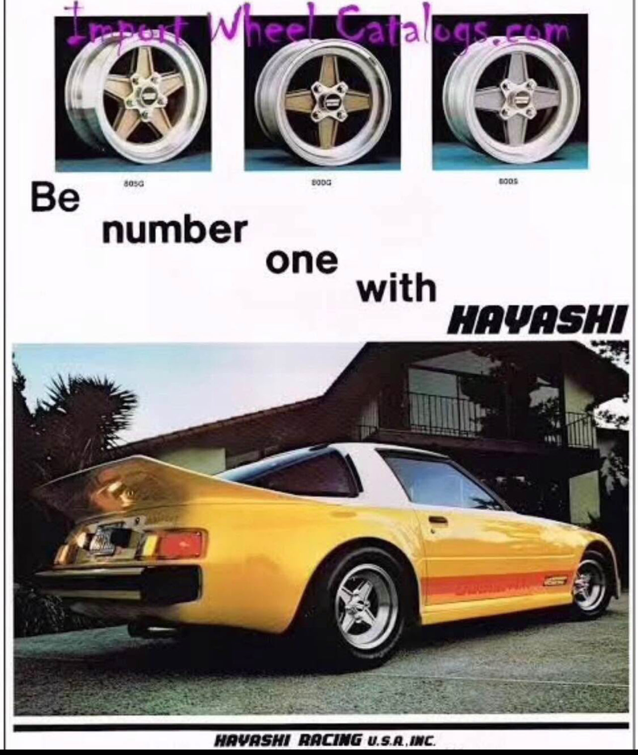 Hayashi 13” 4/110 pcd set of 4!