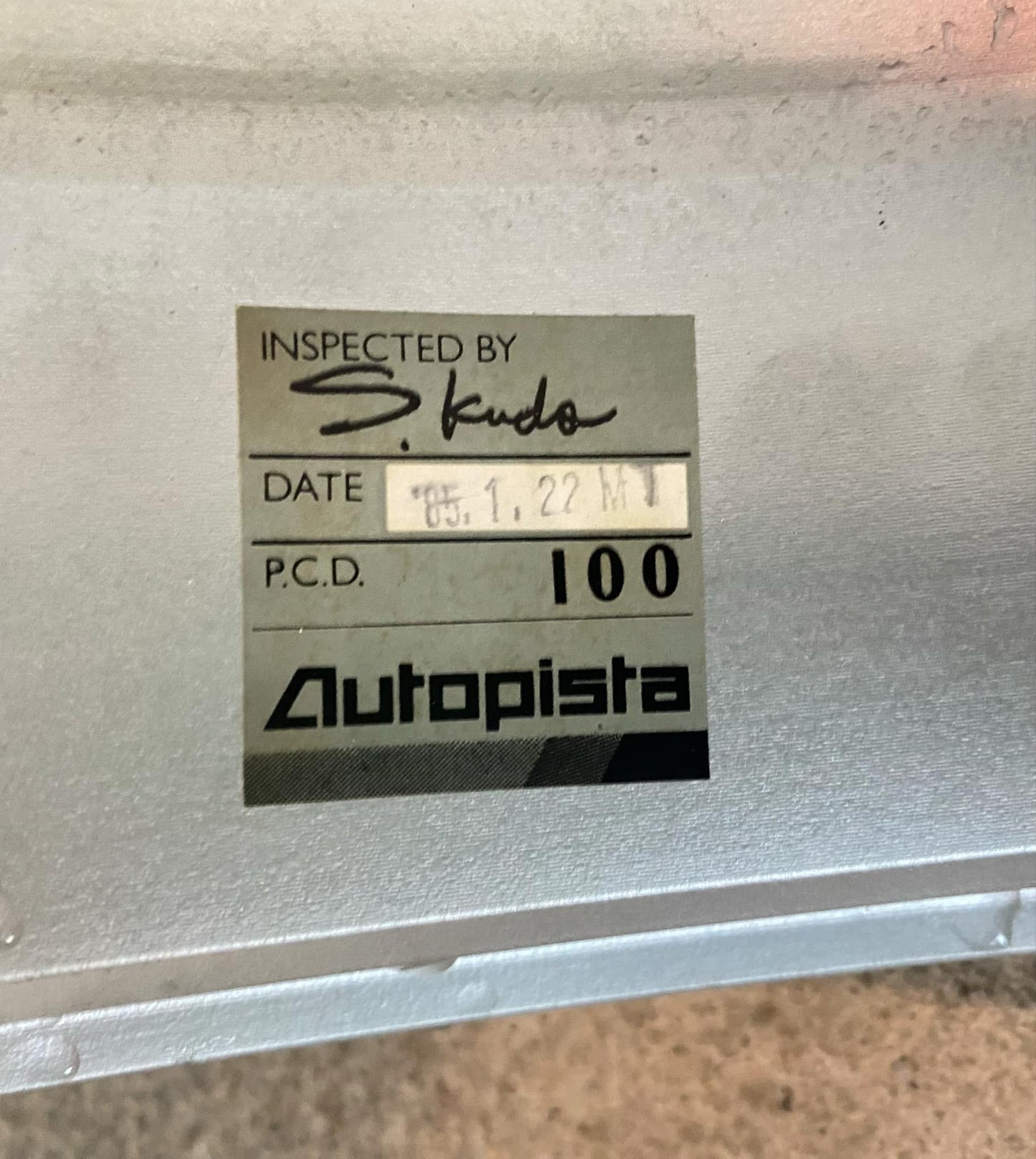 Autopista 14” set. 4/100