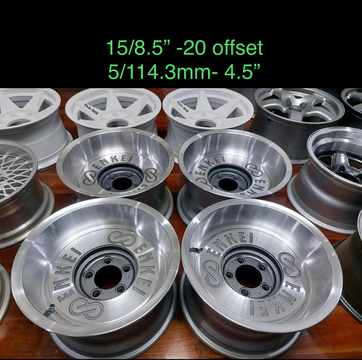 Enkei Logo 15” set 2nd