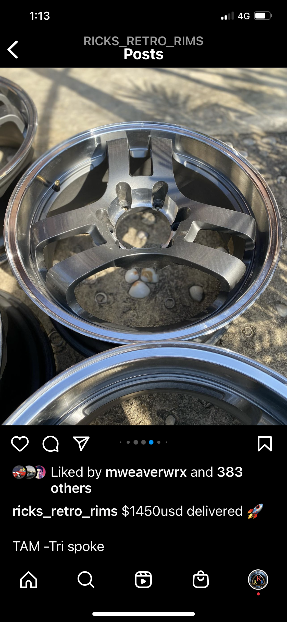 Tam tri spoke 6lug