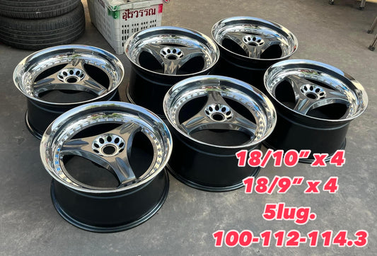 C-ultra 3p 18x9” set. 5x100-112-114.3