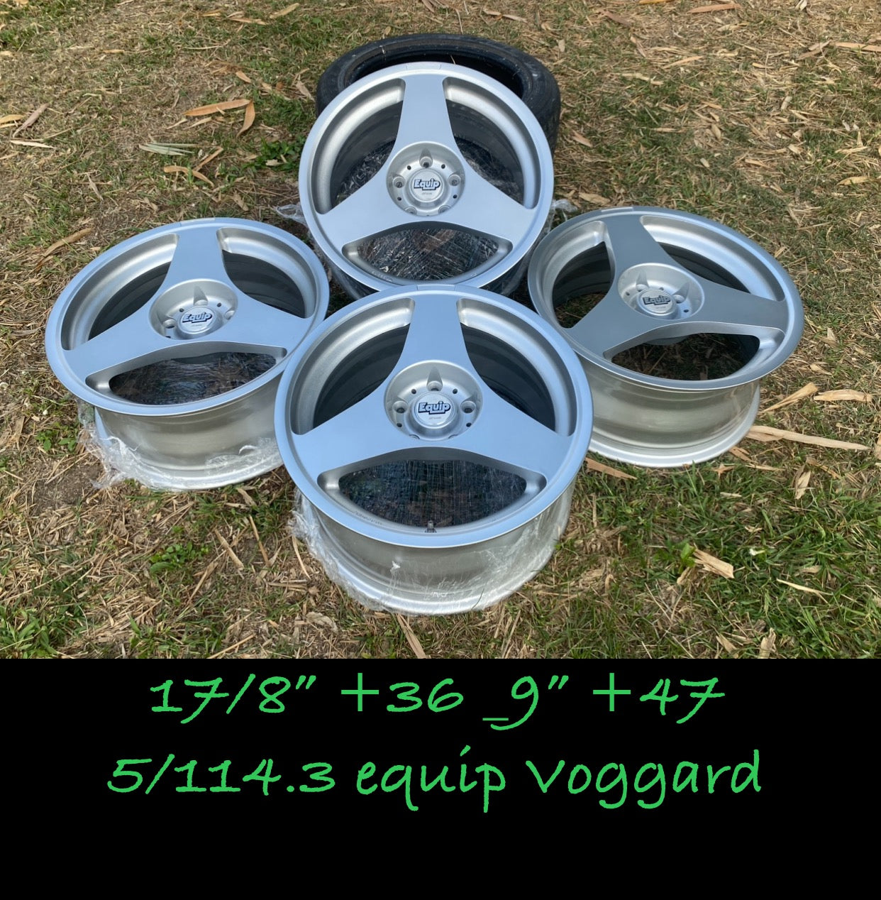 Voggard Work 17” set. 5x114.3