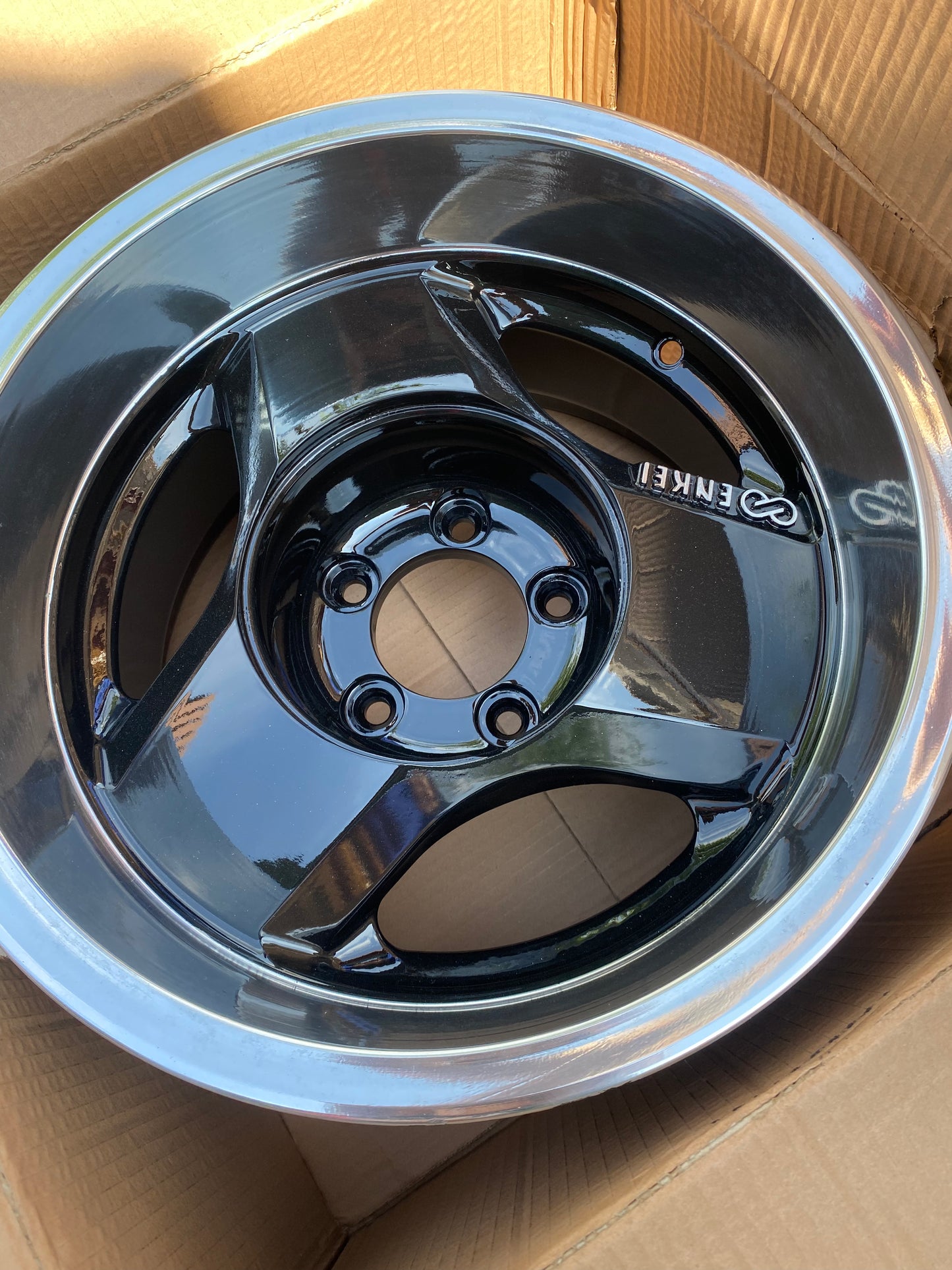 Enkei tri spoke 15” set. 5x114.3