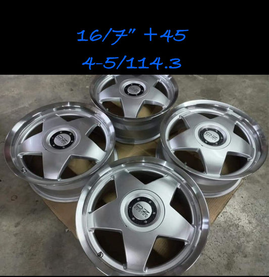 OZ 16” set. 5x114.3- 4x114.3