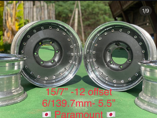Paramount 15” set. 6/139.7