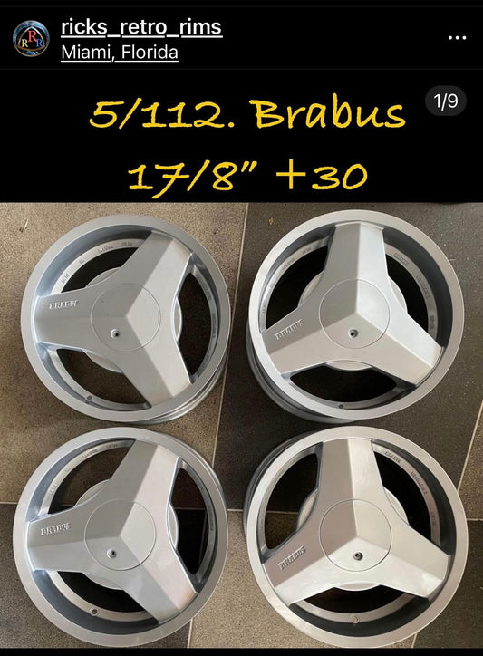 Brabus 17” set. 5x112