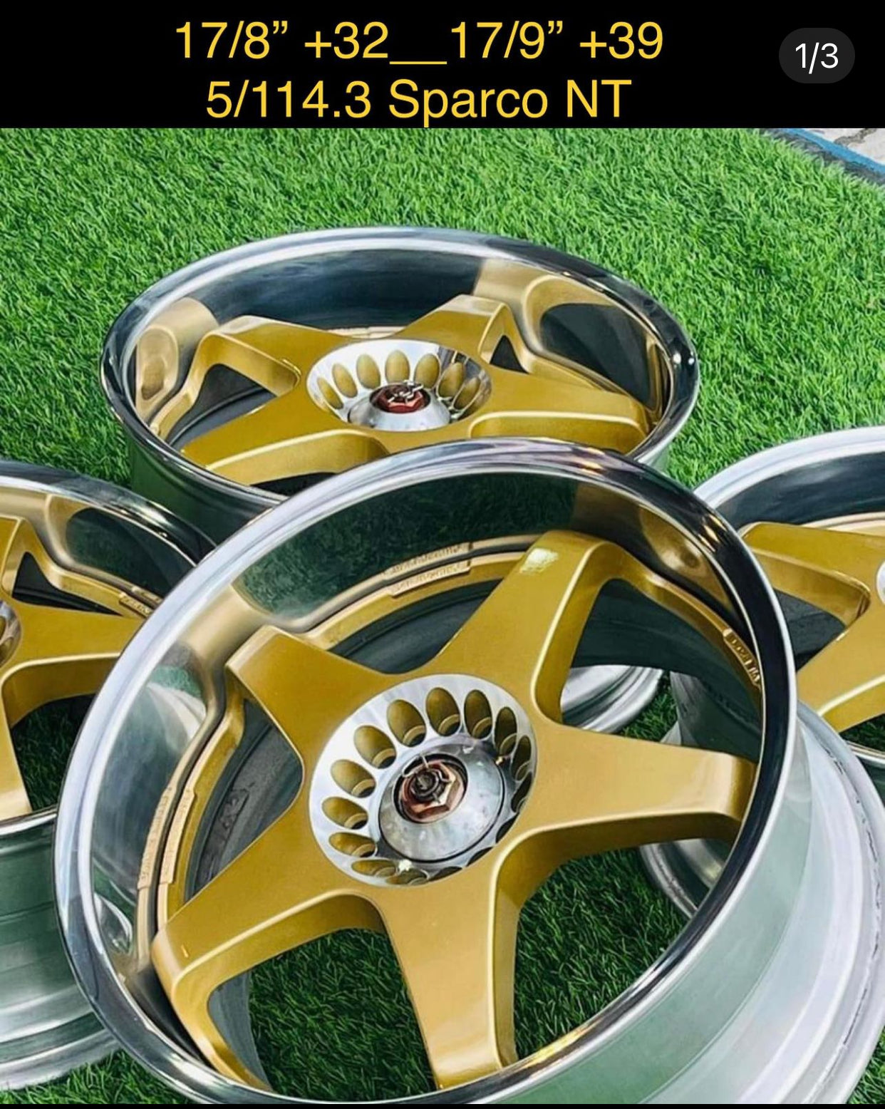 Red Sparco Rims Sparco NT 17” set. 5/114.3 – Ricks Retro Rims