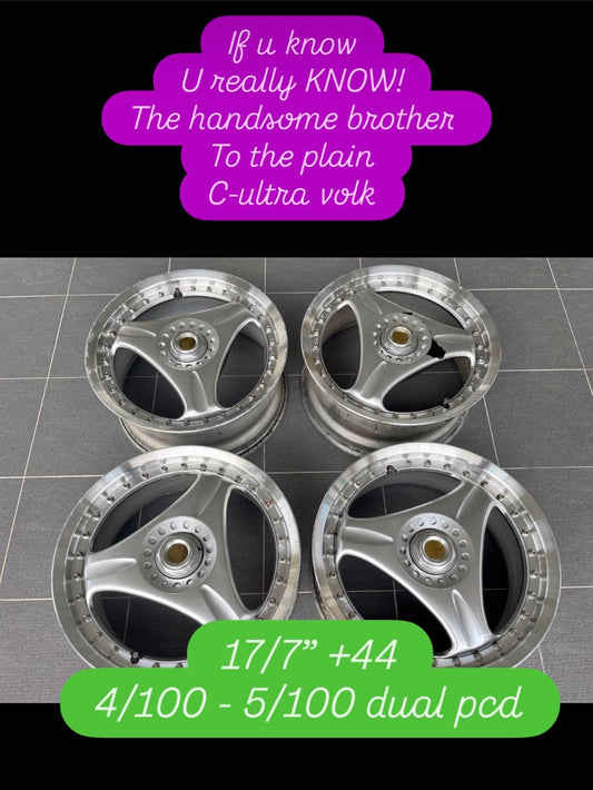 Volk Formula S 17” set. 4/100 5/100 pcd