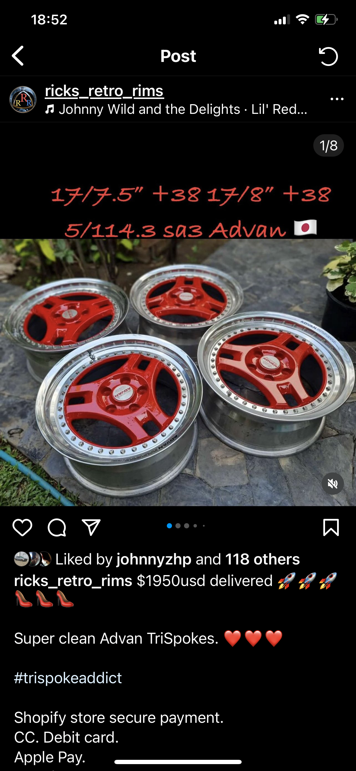 Sa3 17” set. 5x114.3