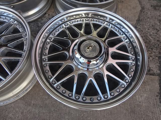 Lodio Drive Chrome 17” mesh. Set