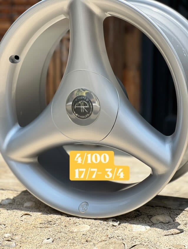 Italian Rims AR ROUTE 17” ITALIAN 4/100 set – Ricks Retro Rims