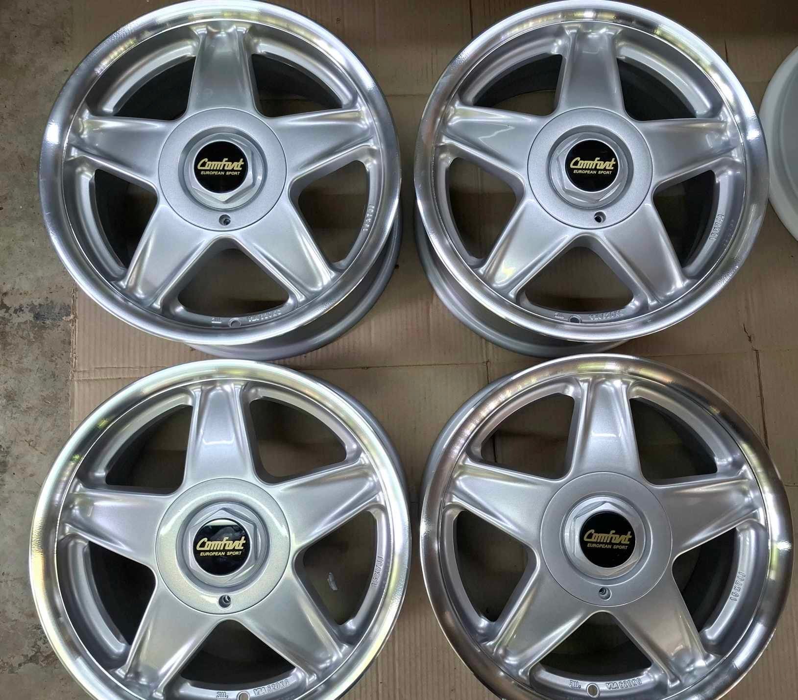 European Stock Rims Comfort European Sport 15” set. 4/100-4/114.3 – Ricks Retro Rims