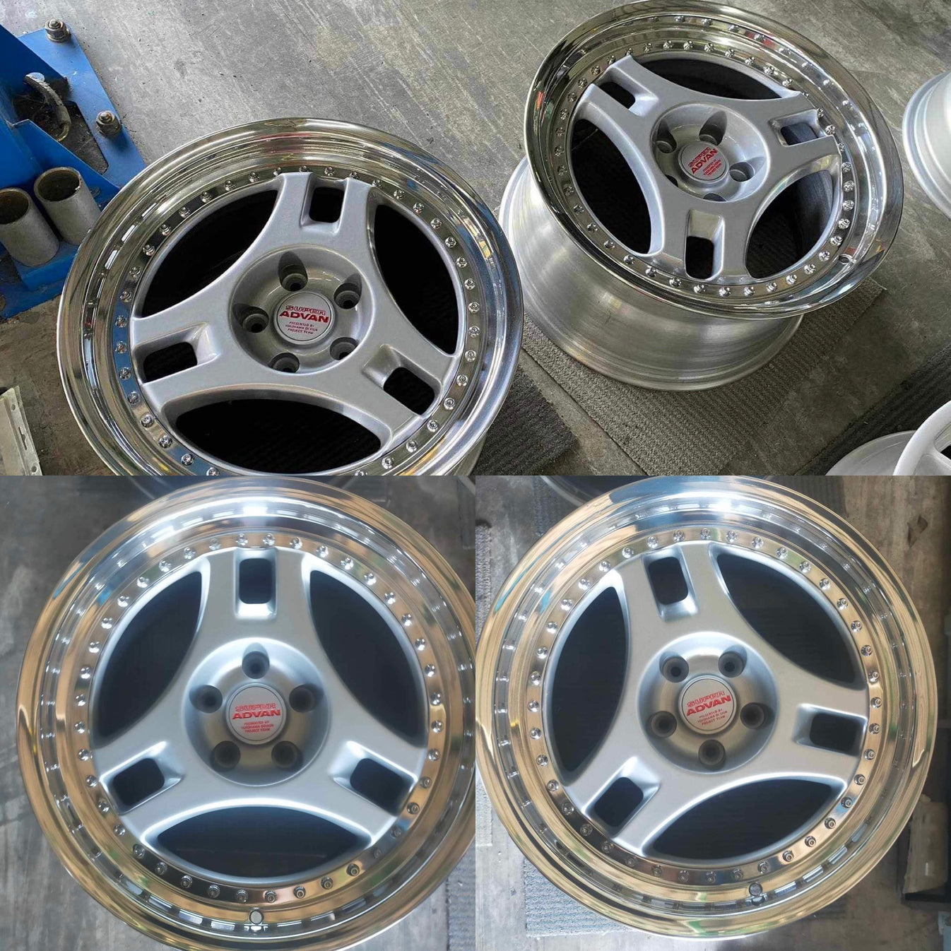 Advan sa3 18” PAIR – Ricks Retro Rims