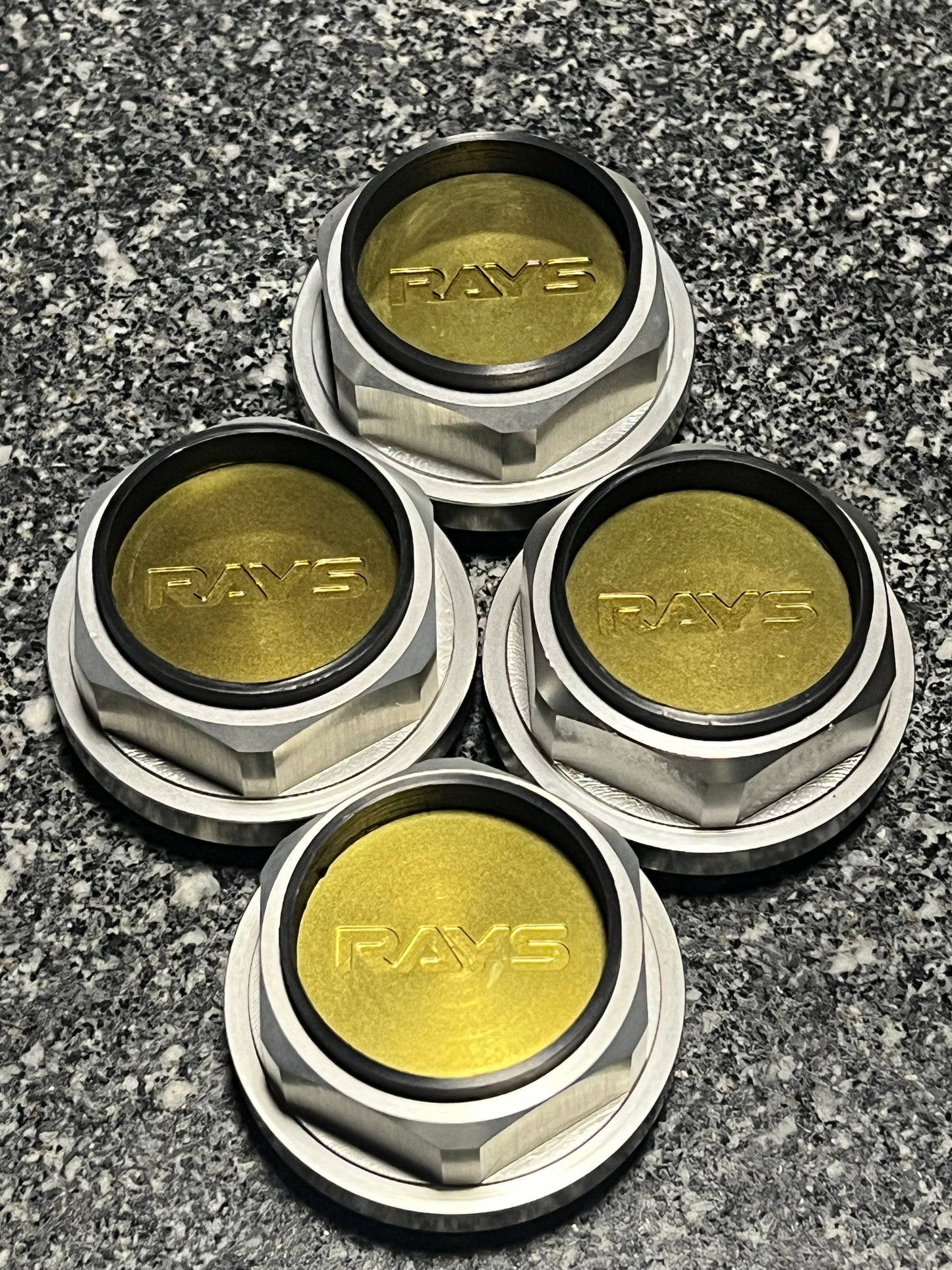 C-Ultra Cap hardware. Volk Racing