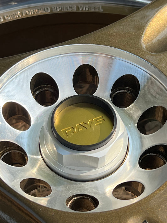 C-Ultra Cap hardware. Volk Racing