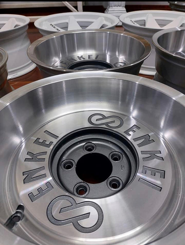 Enkei Logo 15” set – Ricks Retro Rims