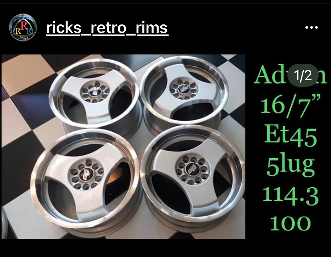 Retro Factory Rims Your Shopping Cart – Ricks Retro Rims