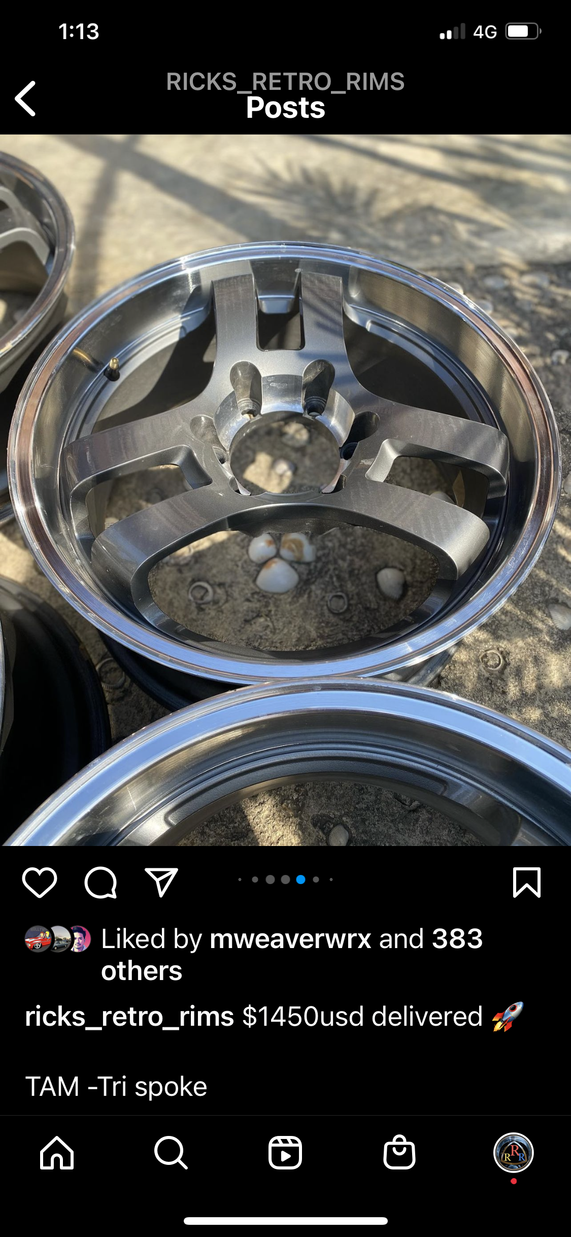 Tam tri spoke 6lug