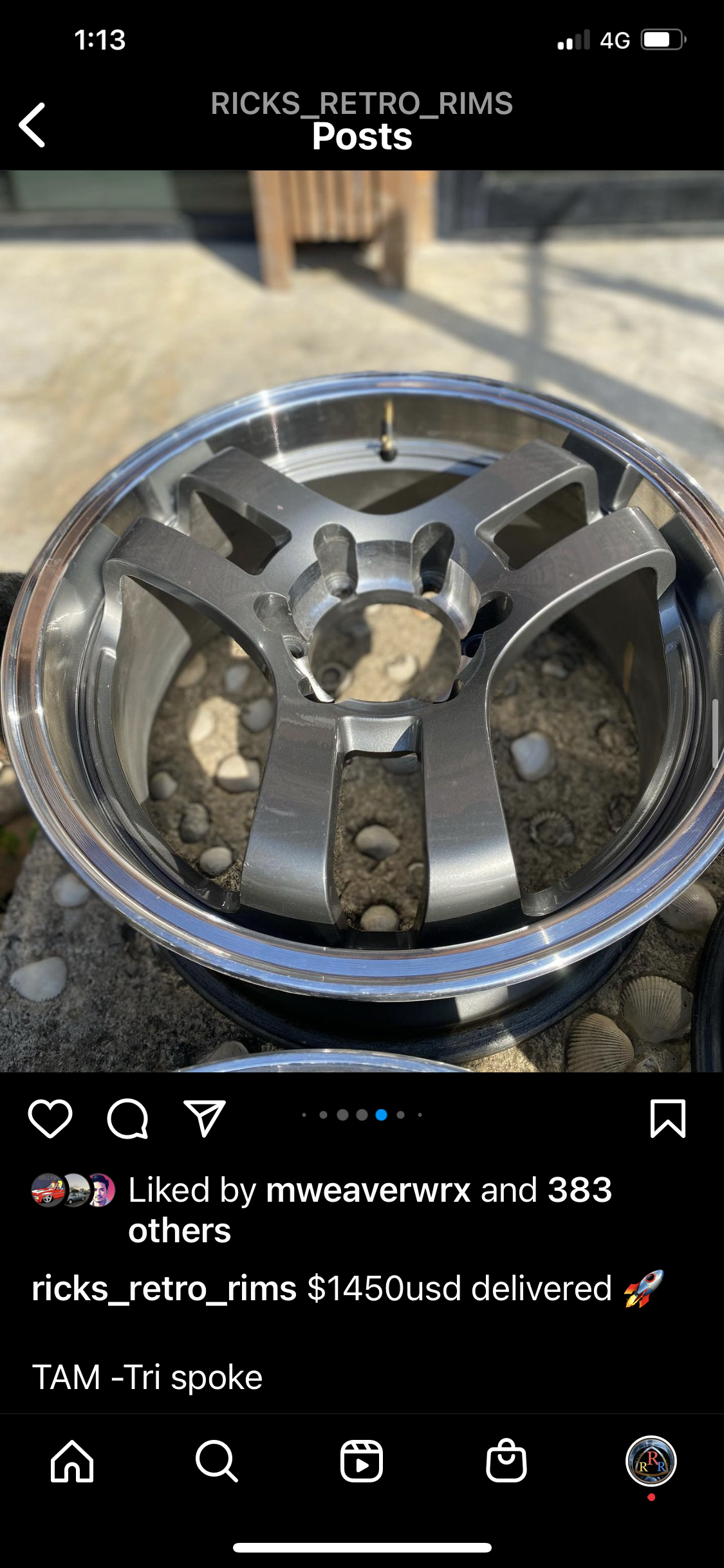 Tam tri spoke 6lug