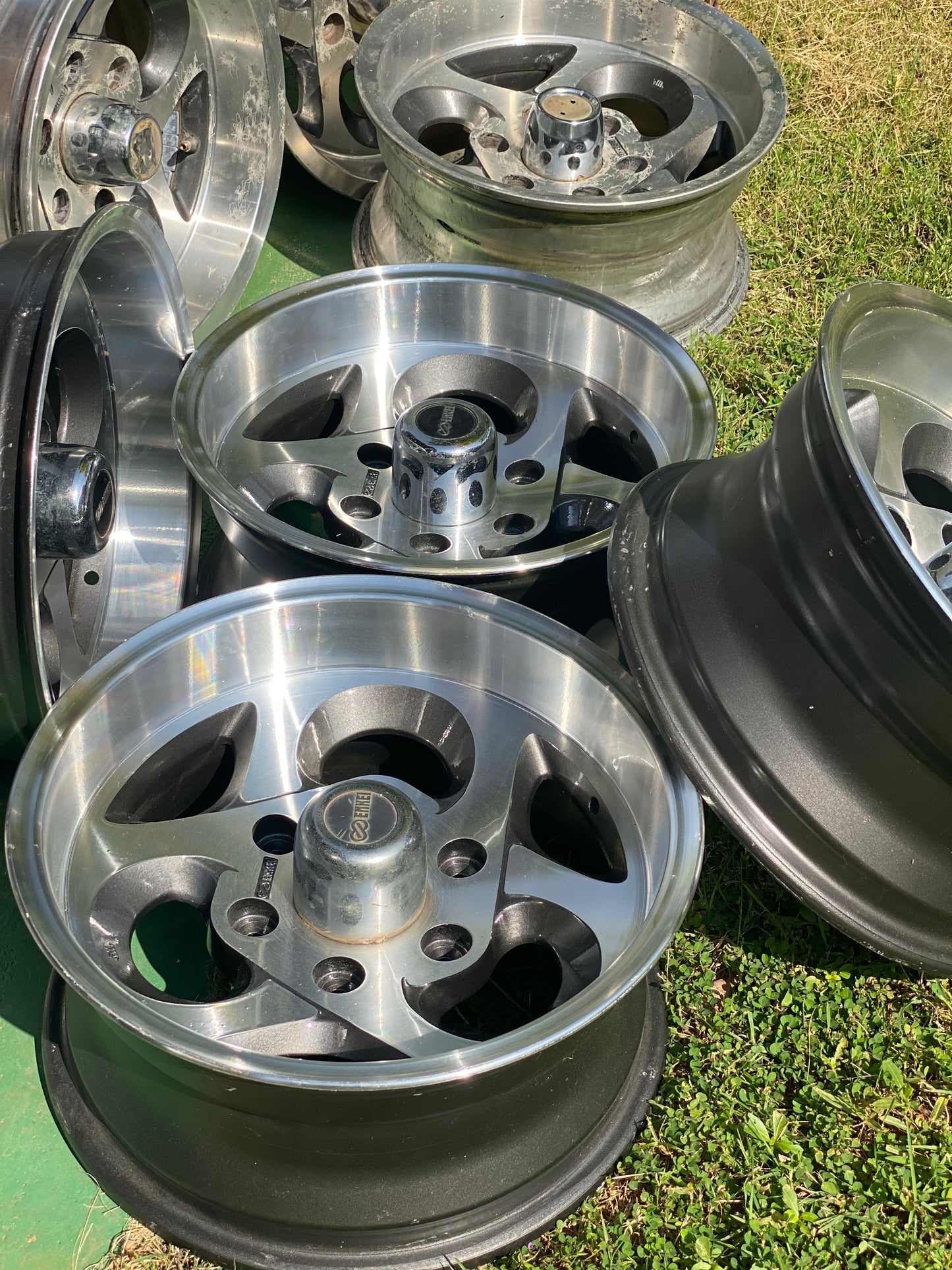 Enkei ☣️ 15" set of 5. 6x139.7