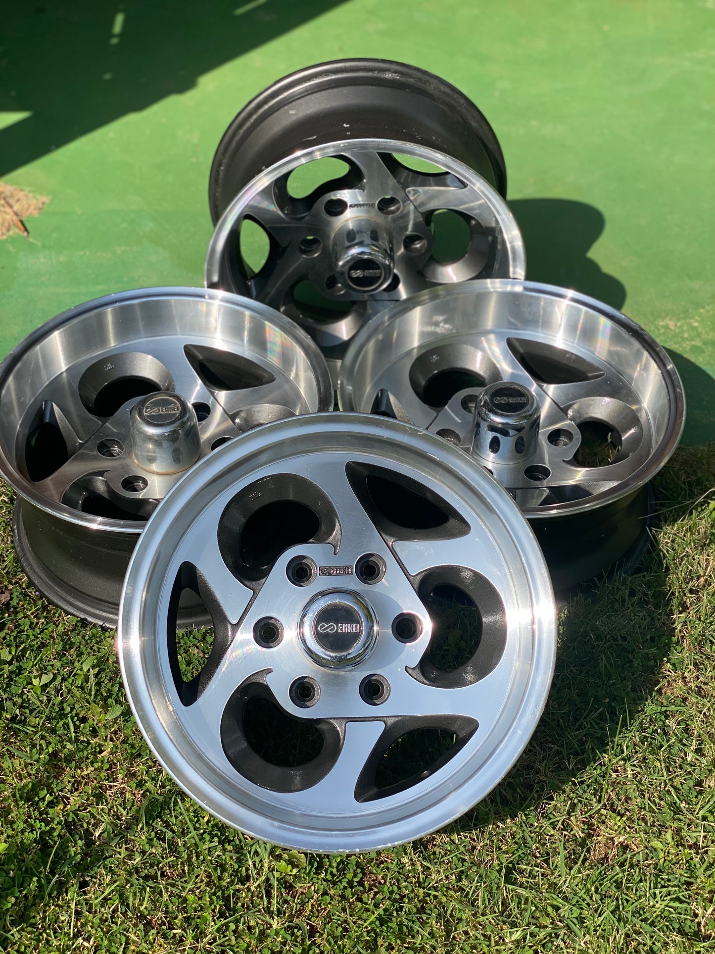 Enkei ☣️ 15" set of 5. 6x139.7