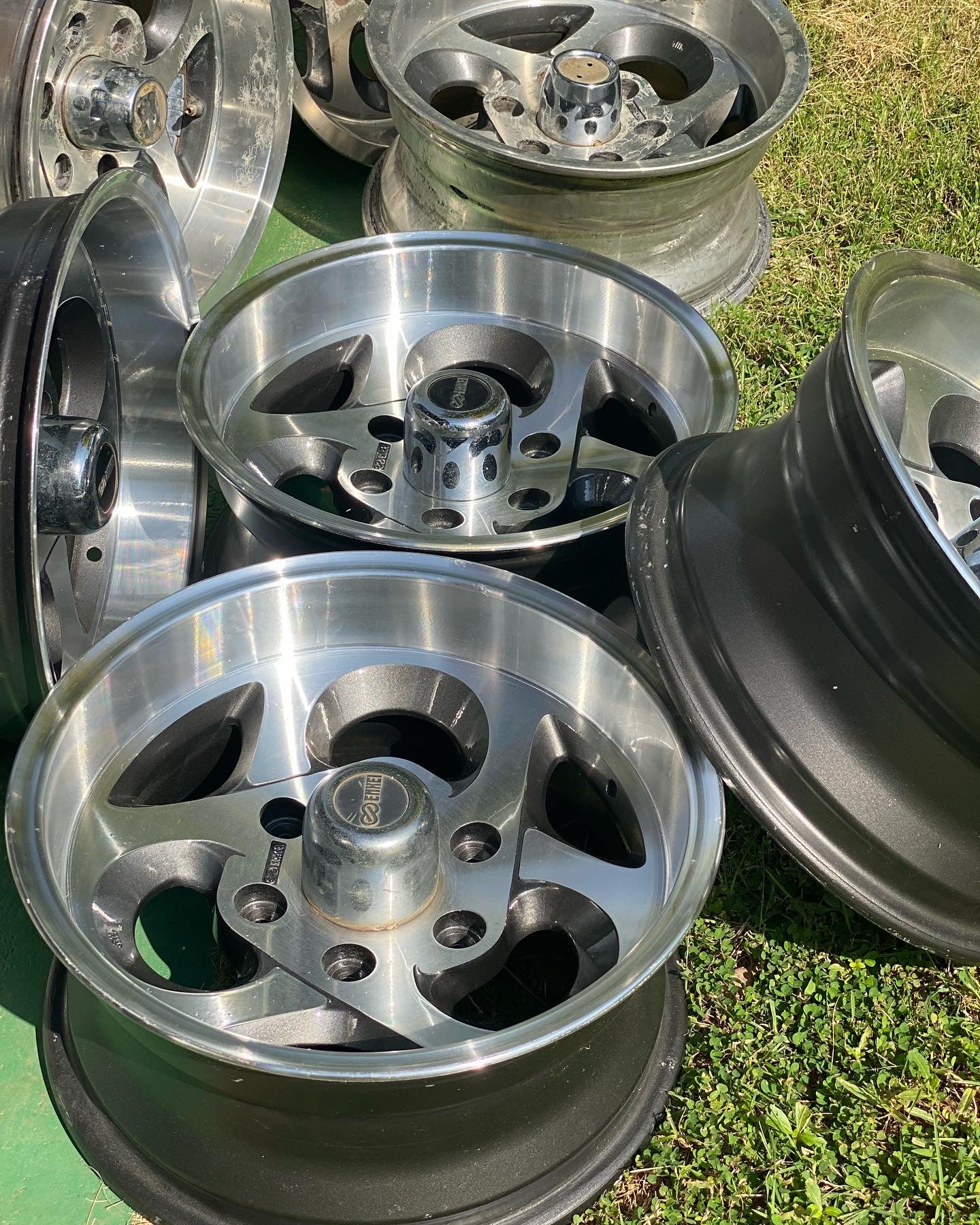 Enkei ☣️ 15" set of 5. 6x139.7